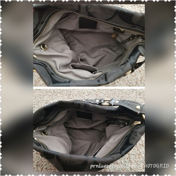 Authentic Coach Carly Signature Tote - Picture 4 of 9